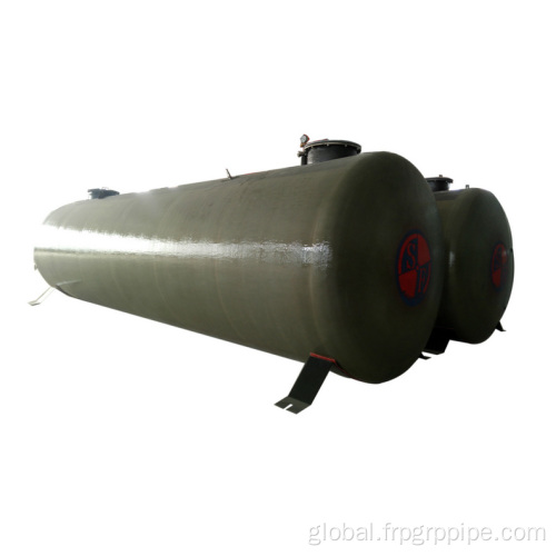 Diesel Fuel Storage Tank SF double wall Fiberglass underground petrol diesel tanks Manufactory